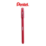 Caneta Energel Esferográfica 0,5mm Makkuro Vermelho Pentel