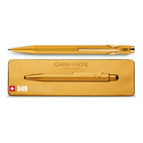 Caneta Esferográfica Caran D'ache 849 Goldbar 849.999