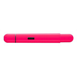 Caneta Esferográfica Lamy Pico, Variedade De Cores, Cor Da Tinta: Preta, Cor Exterior: Neon/rosa