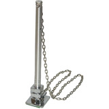 Caneta Fixa Com Corrente Para Balcão Mesa Tipo Torre Cromada