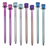 Caneta Flor Cristal Ponta Fina - 95 Unidades