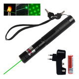 Caneta Laser Luz Noturna Verde Longo