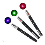 Caneta Laser Pointer 5mw 6 Vermelho 6 Verde 6 Azul