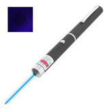 Caneta Laser Pointer Azul-violeta 5mw 405nm Efeito Luz Negra