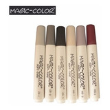 Caneta Magic Color Soft Type 6 Cores Cinzas