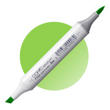 Caneta Marcador Copic Sketch Ponta Dupla Cor Fluorescent Green Yg2