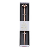 Caneta Minnie Mouse Metallic Collection Luxo Na Caixinha