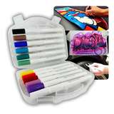 Caneta Permanente Marcador Tipo Posca Kit 12 Canetas Tecido