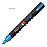 Caneta Posca Marcador Permanente Ponta 5m - Diversas Cores Cor #m33 Metal Blue / Azul Metalico