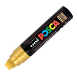 Caneta Posca Uni Ball Pc-17k Ouro