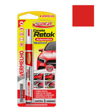 Caneta Retok Luxcar Tira Riscos Superficiais Vermelha 5094