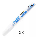 Caneta Retoque Tira Riscos Carro Tinta Automotiva 2 Cores 