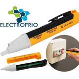 Caneta Teste De Energia Detectora Tensao Luz Alerta Sonoro