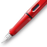Caneta Tinteiro Lamy Safari Vermelha - Novo E Original
