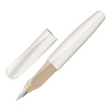 Caneta Tinteiro Twist White Pearl Pelikan Cor Da Tinta Opcional