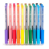 Canetas Coloridas Marcar Tecido Ponta Fina Fabric Quill 30un