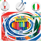 Canetinha Mágica Que Apaga E Muda De Cor 20 Colors Canetas Cor Da Tinta Colorido Cor Do Exterior Color