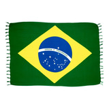 Canga De Praia Bandeira Do Brasil