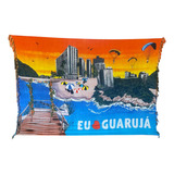 Canga De Praia Viscose/ Estampada Do Guarujá