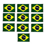 Canga Praia Bandeira Brasil Viscose Jogo 10 Peças Promoção