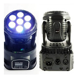Canhão Moving Head 7 Leds Rgbw 70w Efeito Strobo Refletor