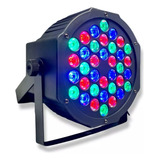 Canhão Refletor Led Par 64 Rgb Triled 36 Leds 1w Dmx Bivolt