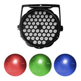 Canhao Refletor Par Led 54 Leds 3w Real Rgb Dmx Jogo Luz Kt4
