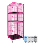 Canil Gaiola Vertical Mega 3 Lugares Cachorro Pet Tosa Tela
