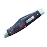 Canivete Antigo Schrade Old Timer 3 Lâmin 8otw Colecionador 