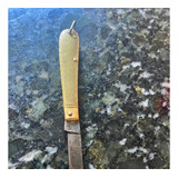 Canivete Corneta Cabo Escama De Peixe Antigo