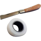 Canivete De Enxertia Profissional + Fita De Enxerto + Brinde