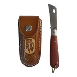 Canivete Madeira E Bainha