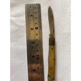 Canivete Madre Pérola = Chifre De Boi Usado Corneta Mini