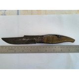 Canivete Muito Antigo E Raro, Cabo De Chifre Original