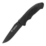 Canivete Smith Wesson Swa25 Emborrachado Extreme Ops Cor Preto