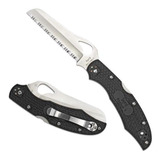 Canivete Spyderco Byrd Cara 2 Para Resgate Lâmina Serrilhada