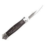 Canivete Stiletto Automático Máfia Italiana Saque Rápido Lux
