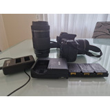  Canon Eos Rebel Kit Canon Sl3 + 18-55mm + 55-250mm