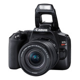  Canon Eos Rebel Kit Sl3 + 18-55mm Is Stm Dslr Cor Preto