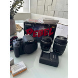 Canon Eos Rebel T5i + Lente Ef 18-55 + Speedlite Canon