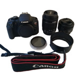 Canon T5i + 1 Lente 18-55mm Stm + 1 Lente 50mm Stm + Brindes