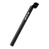 Canote De Banco Selim Gta 27.2x350mm Aluminio Bike Mtb Preto