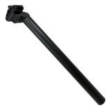 Canote Selim 40cm Com Carrinho 27.2mm Alumínio Preto Bike