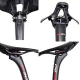 Canote Selim Carbono Ec90 Curvo Mtb Speed 27.2 31.6 400mm 