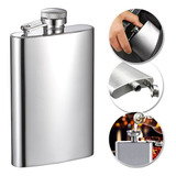 Cantil De Bolso Inox Porta Bebida Whisky Cachaça Lic Portáti