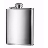 Cantil Inox Frasco 230ml Garrafa Whiskeira