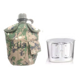 Cantil Tático Militar Campanha Com Caneca