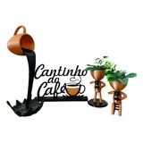 Cantinho Do Café C/ Plantas Xícara