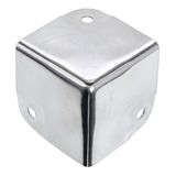 Canto Tipo Bola Para Case Cromado Profissional 3 Furos Nf