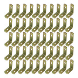 Cantoneira L Reforço Moveis 25 X 25 + Parafusos Bicro 50 Pç